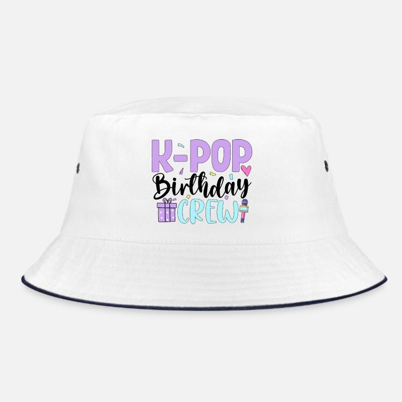 K Pop Birthday Crew Bucket Hat