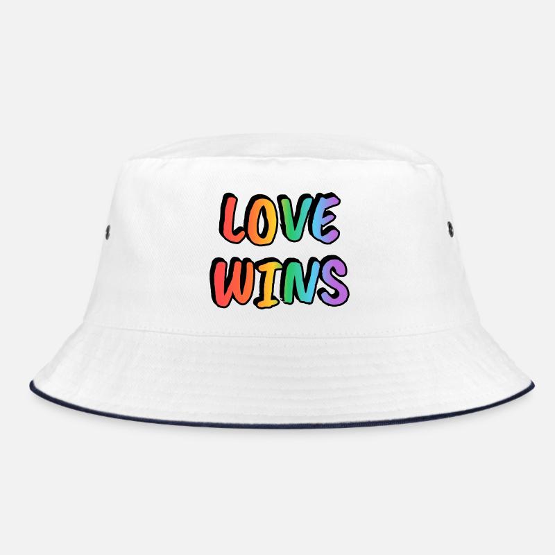 L’amour gagne le gradient arc-en-ciel Bob