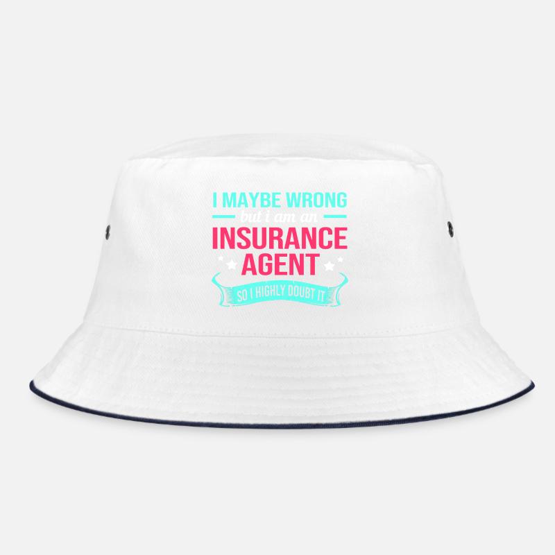 Versicherung Versicherungsagent Vermögen Bucket Hat