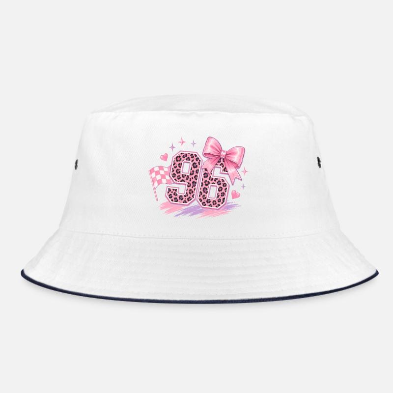Leopard Pink 96 Glitzer Bucket Hat
