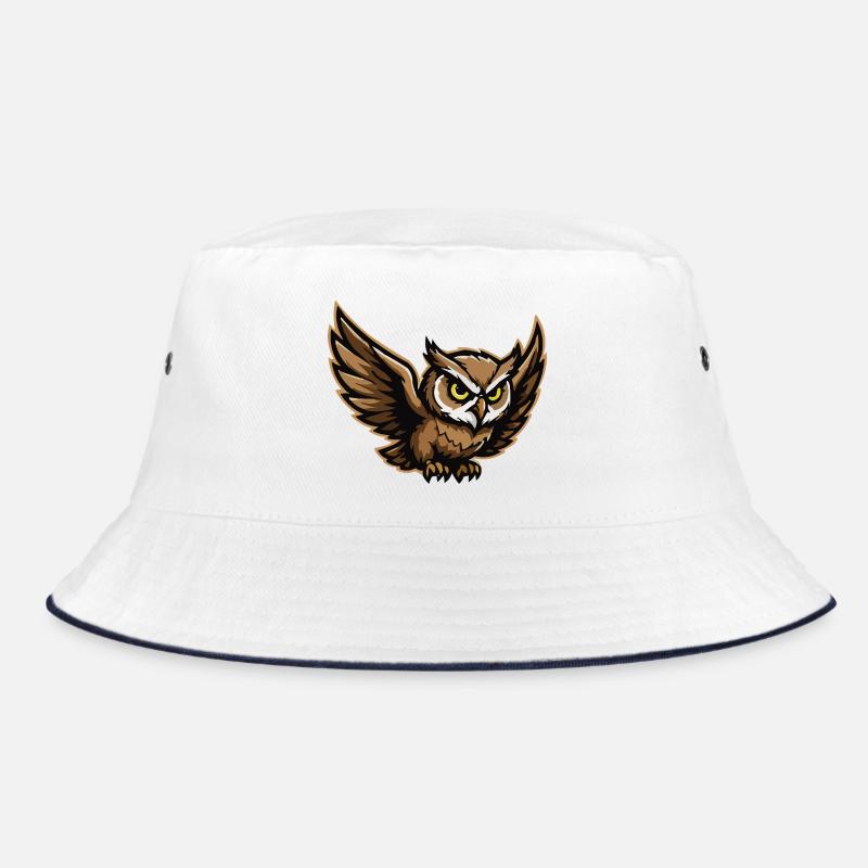 NachtEule Flügelsturm Bucket Hat