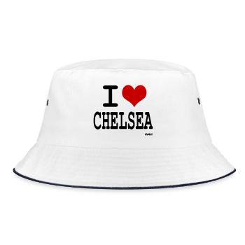 I love chelsea - couleurs personnalisables - Bob - blanc/marine - Devant