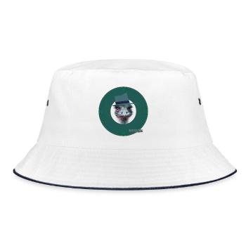 FunBird by Acryl Gallery & Design - Bucket Hat - white/navy - Front