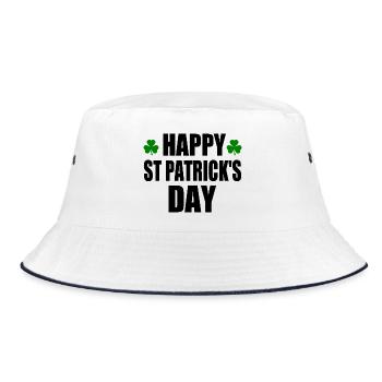 happy st patrick's day - Bob - blanc/marine - Devant