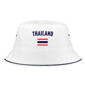Drapeau de la Thaïlande - Bob - blanc/marine - Devant