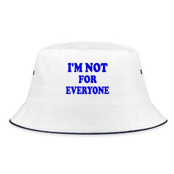 i'm not for everyone - Bob - blanc/marine - Devant