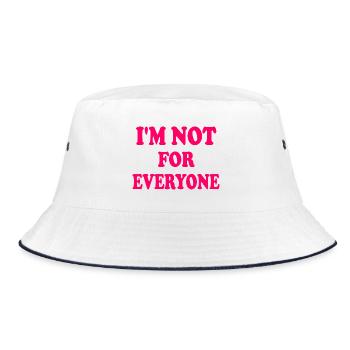 i'm not for everyone - Bob - blanc/marine - Devant