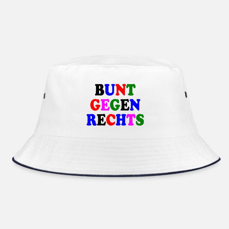 Bunt gegen rechts Bucket Hat