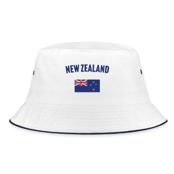 Drapeau de la Nouvelle-Zélande - Bob - blanc/marine - Devant