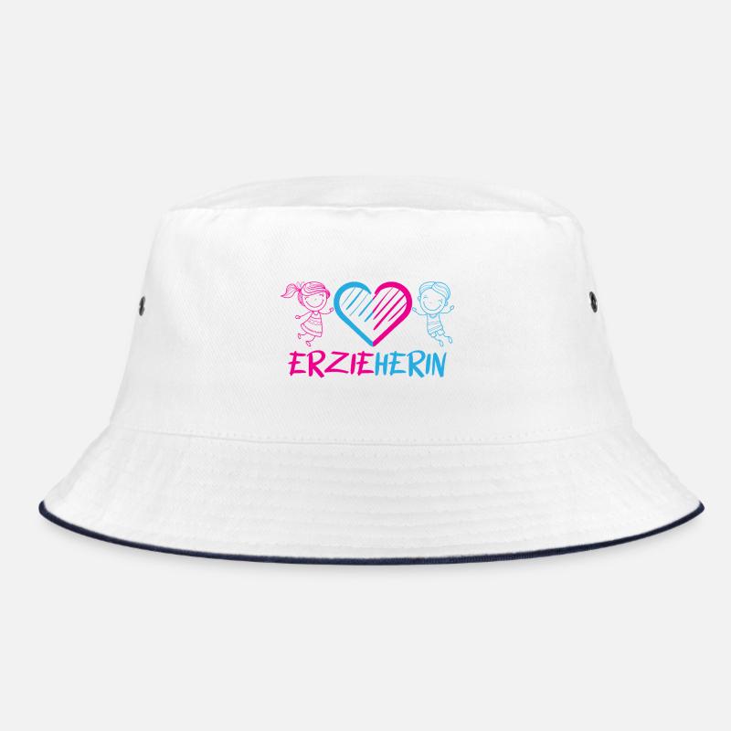 Kindergarten Kindergarten Profession Kindergarten Teacher Bucket Hat