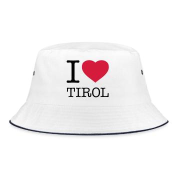 I LOVE TIROL Austria Österreich - Bob - blanc/marine - Devant