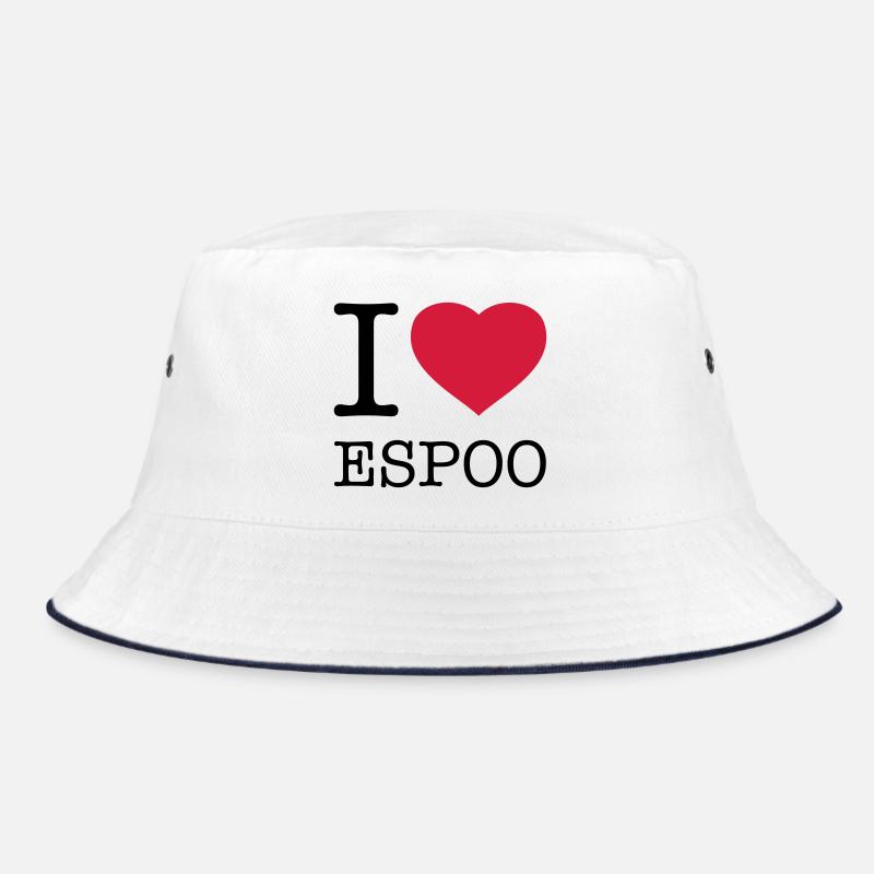I LOVE ESPOO Finland Bucket Hat