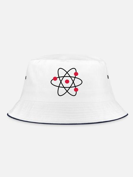 science - Bucket Hat - Weiß/Navy - Vorne