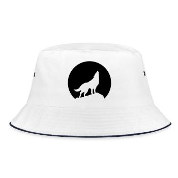 Loup déguisé - Bob - blanc/marine - Devant