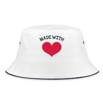 made with love - Bob - blanc/marine - Devant