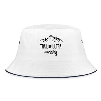 Trail Running et Ultra Running - Bob - blanc/marine - Devant