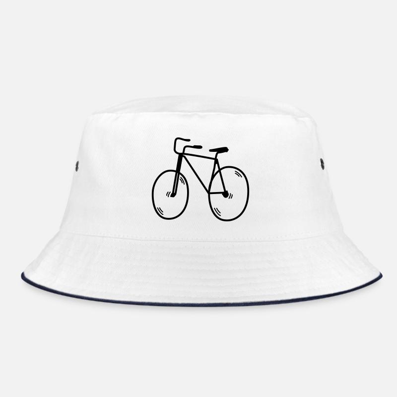 cycling - Bucket Hat - white/navy
