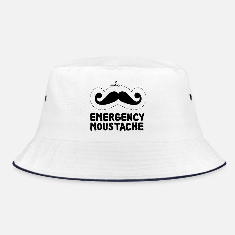 Schnurrbart Bucket Hat