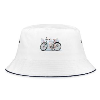 Bicycle - Bob - blanc/marine - Devant