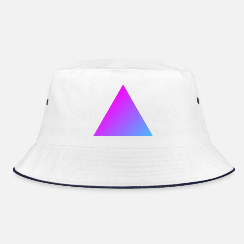 Triangle colored Bucket Hat