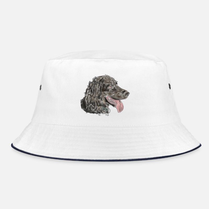 Quaildog - Bucket Hat - white/navy