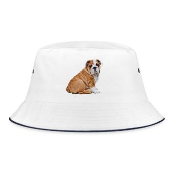Bulldog - Bob - blanc/marine - Devant