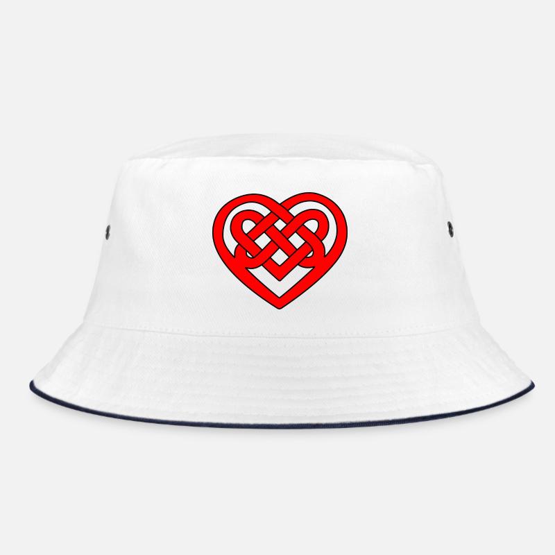 Celtic heart Bucket Hat