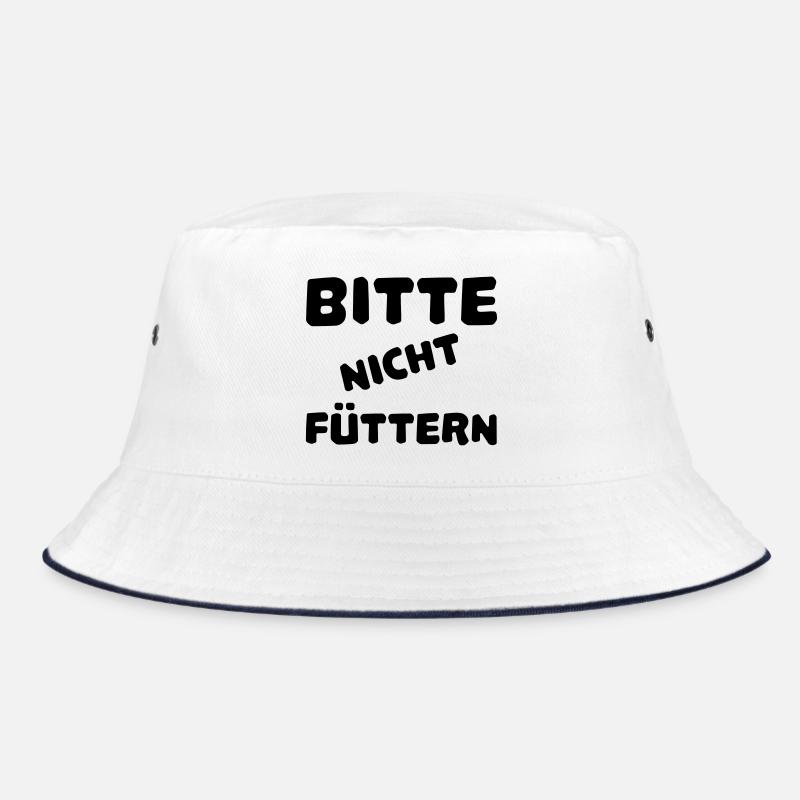 Bitte nicht füttern Bucket Hat