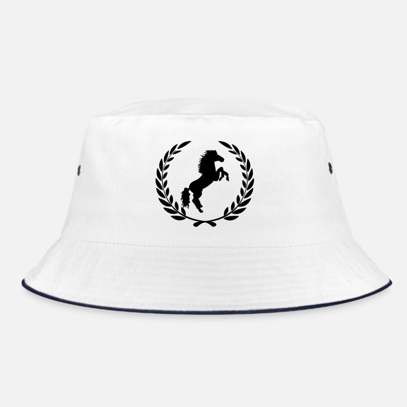 Springender Pferdelorbeerkranz Bucket Hat