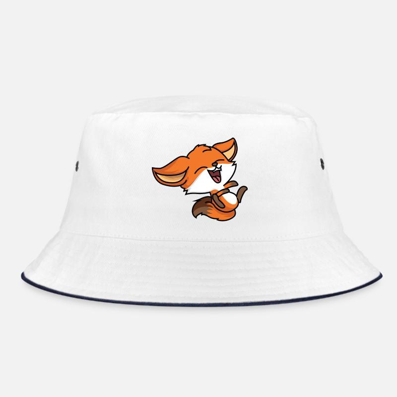 Lachender Fuchs Bucket Hat