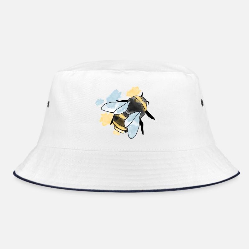 Hummel - Bucket Hat - Weiß/Navy
