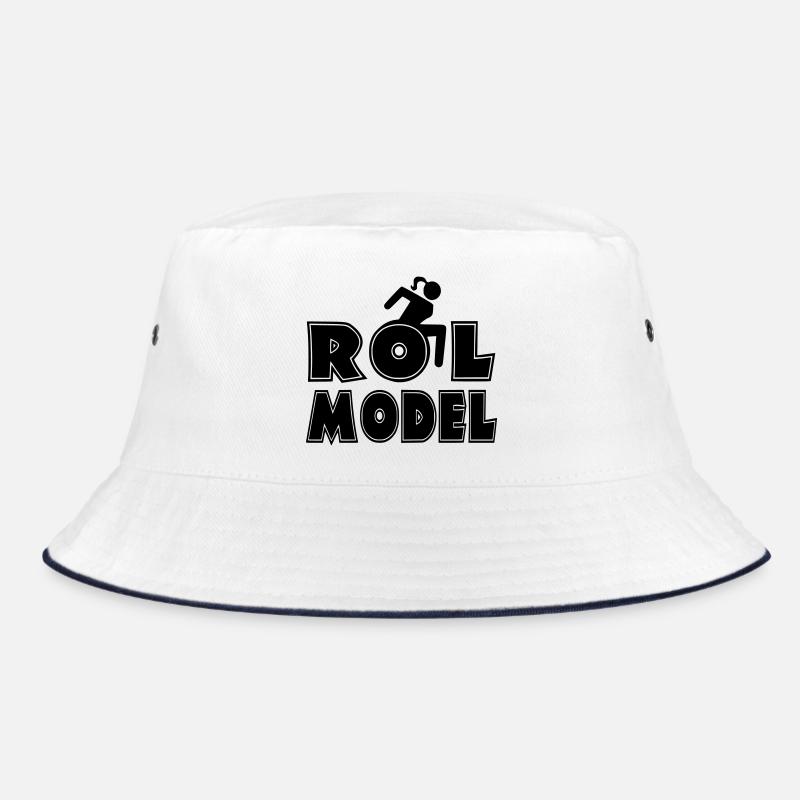 Jeder Rollstuhlfahrer ist ein Vorbild. Ehefrau* Bucket Hat