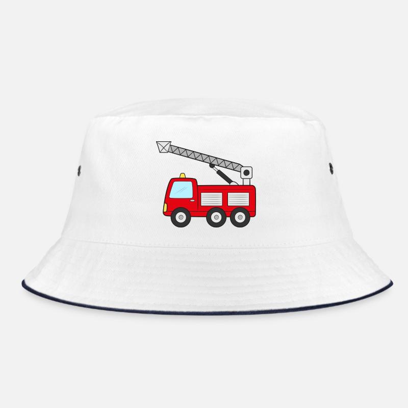 Fire engine Fire engine Bucket Hat