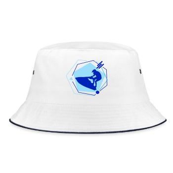 Jet Ski - Bucket Hat - white/navy - Front