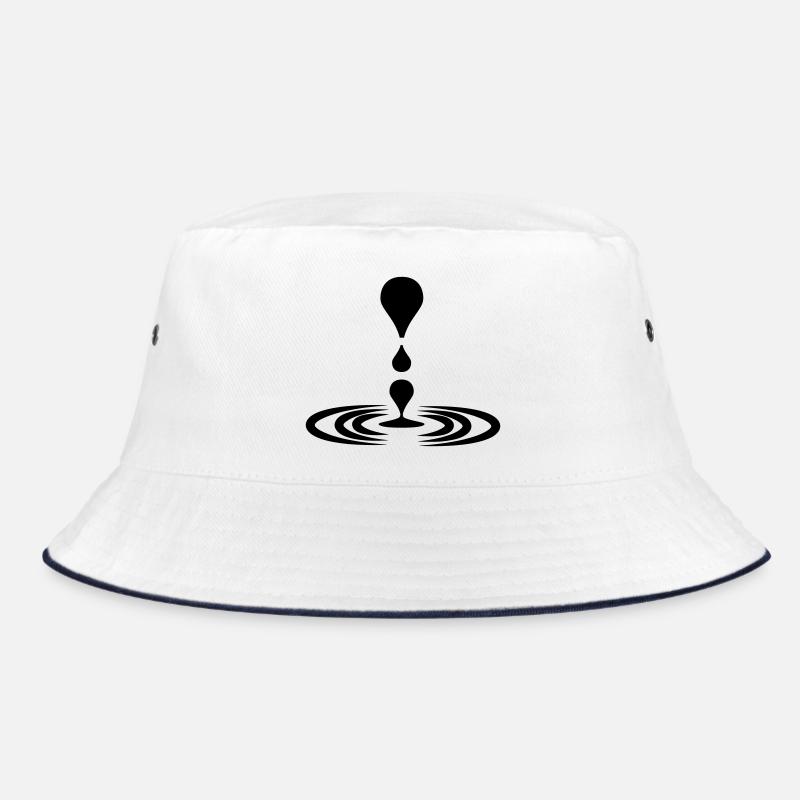 Drop Water Logo Achtsamkeit Bucket Hat