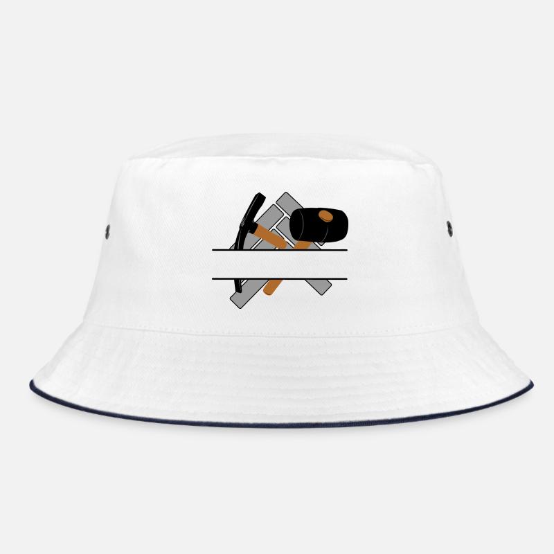 Paver logo with transparent bar in between Bucket Hat