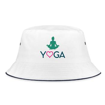 Yoga - Bob - blanc/marine - Devant