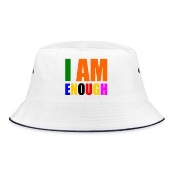 I am enough - Bob - blanc/marine - Devant