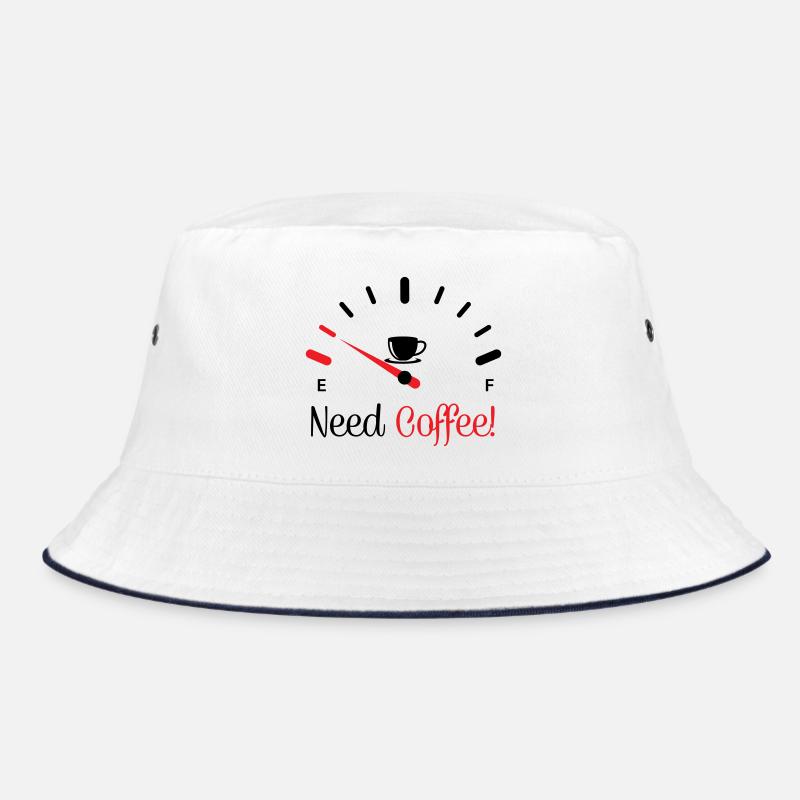 Brauche Kaffee 1 Bucket Hat