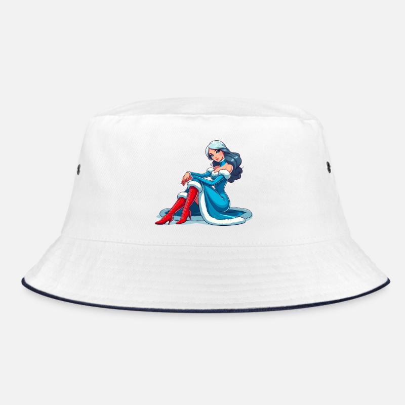 Ded Moroz Snegurotschka russischer Weihnachtsmann Bucket Hat