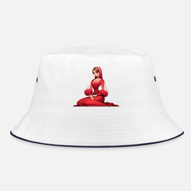 Ded Moroz Snegurotschka russischer Weihnachtsmann Bucket Hat