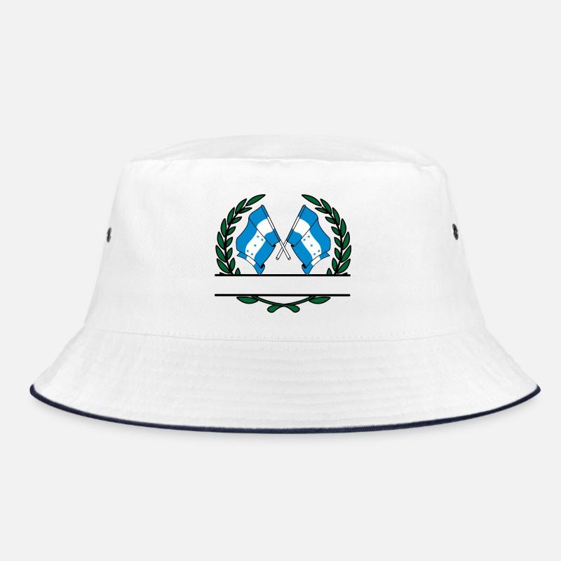 Drapeaux Honduras bannière couronne de laurier Bob