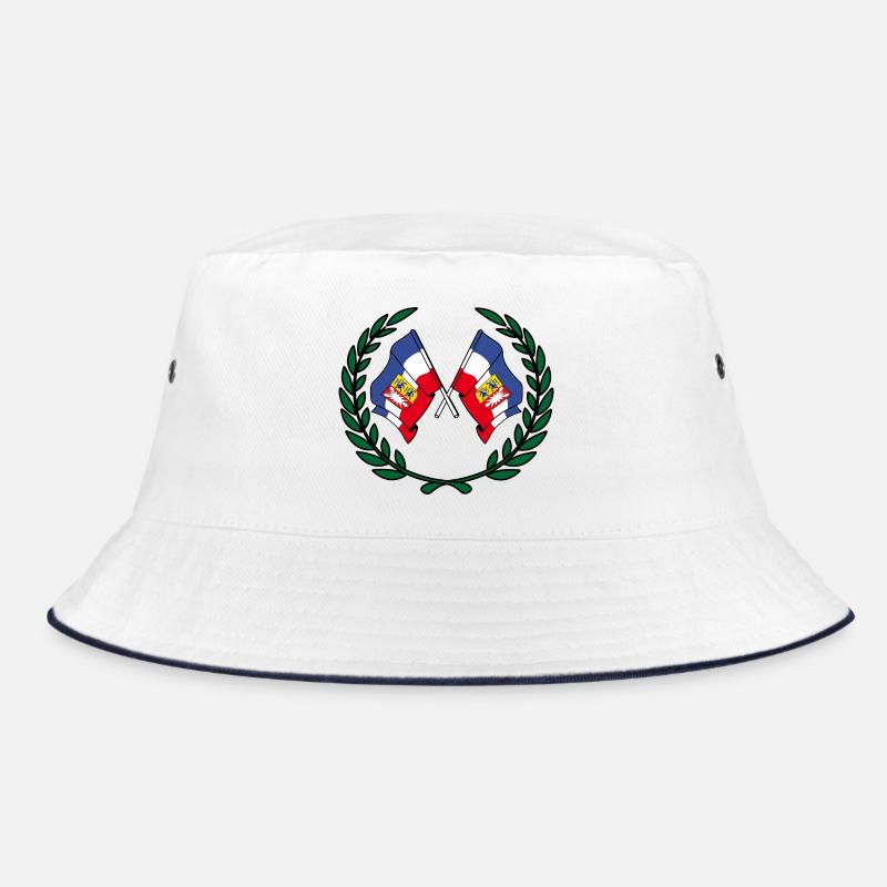 Flags Schleswig Holstein laurel wreath Bucket Hat