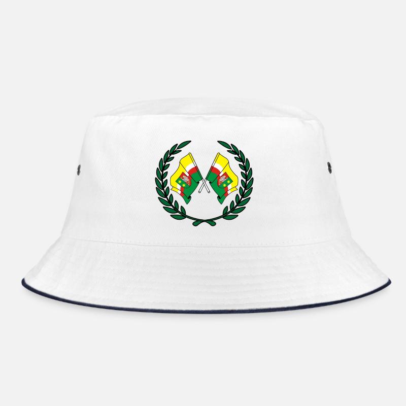 Flags Lubusz laurel wreath Bucket Hat