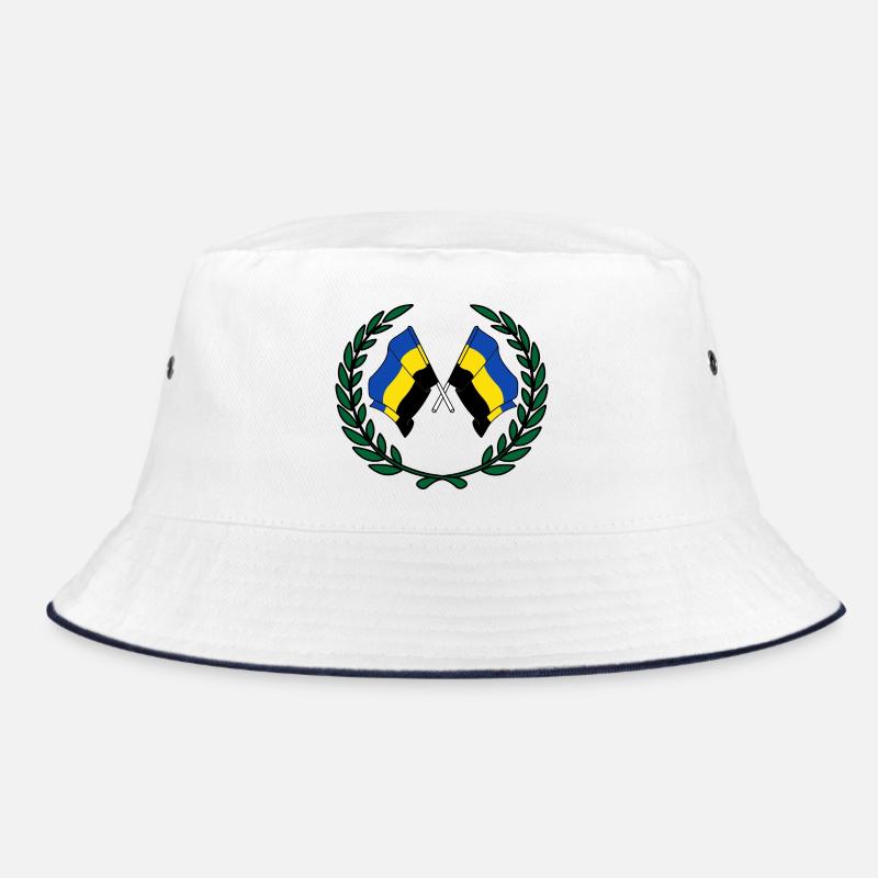 Couronne de laurier des drapeaux de la province de Gueldre Bob