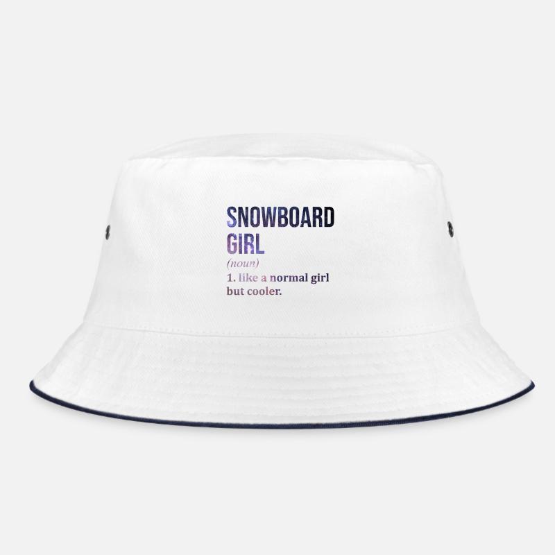 Snowboard Bucket Hat