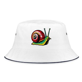 Escargot - Bob - blanc/marine - Devant