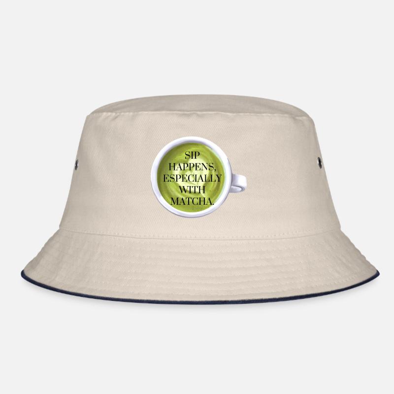 Sip Happens with Matcha Bucket Hat