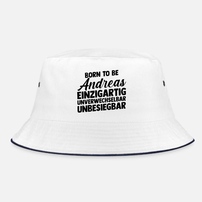 First name Andreas Bucket Hat