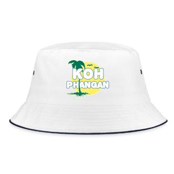 Palmier de pleine lune K8h Phangan - Bob - blanc/marine - Devant